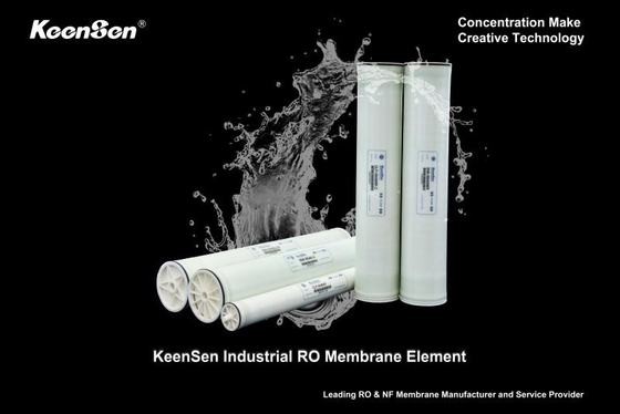 Zeewater ontzilting SW-8040HF Zeewater omgekeerde osmose Membraan Hoge afstoting 99,80% en grote permeatstroom 9000GPD